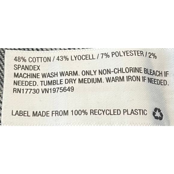 UNIVERSAL THREAD HIGH-RISE STRAIGHT LEG JEGGINGS, WOMENS, 16/33R, DENIM BLUE - Picture 11 of 11